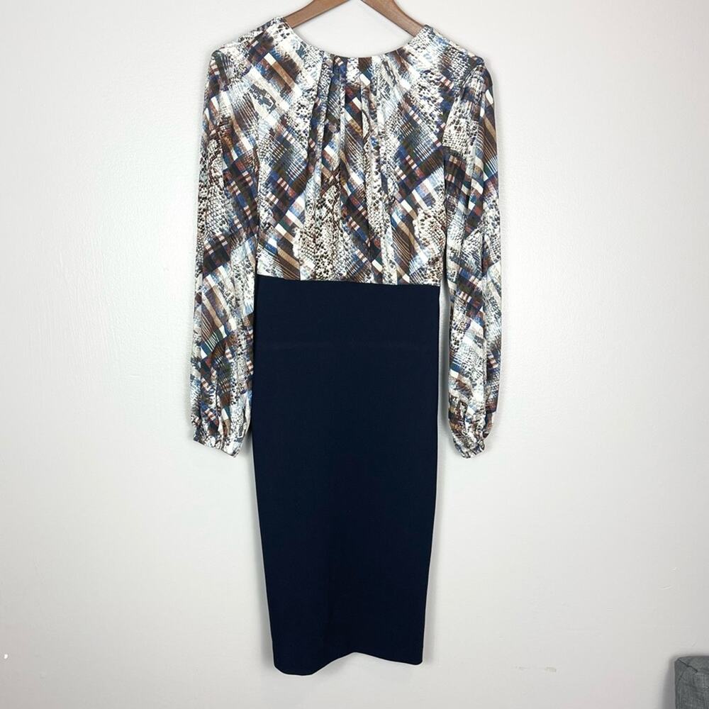 Ted Baker London Caalla Dress Long Sleeve Knee Lenght size US 2